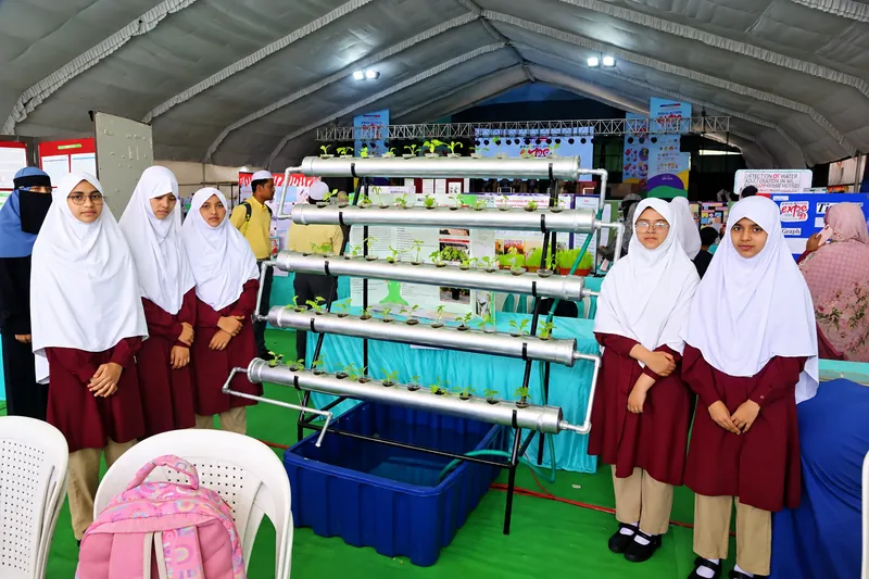 Hydroponic Science Fair Showcase