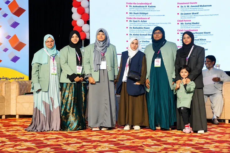Women and Child at Expo Ceremony